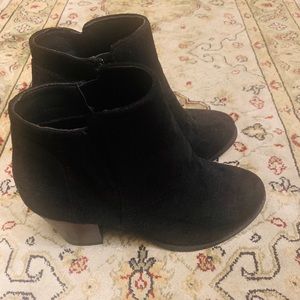 Charlotte Russe Black Booties
